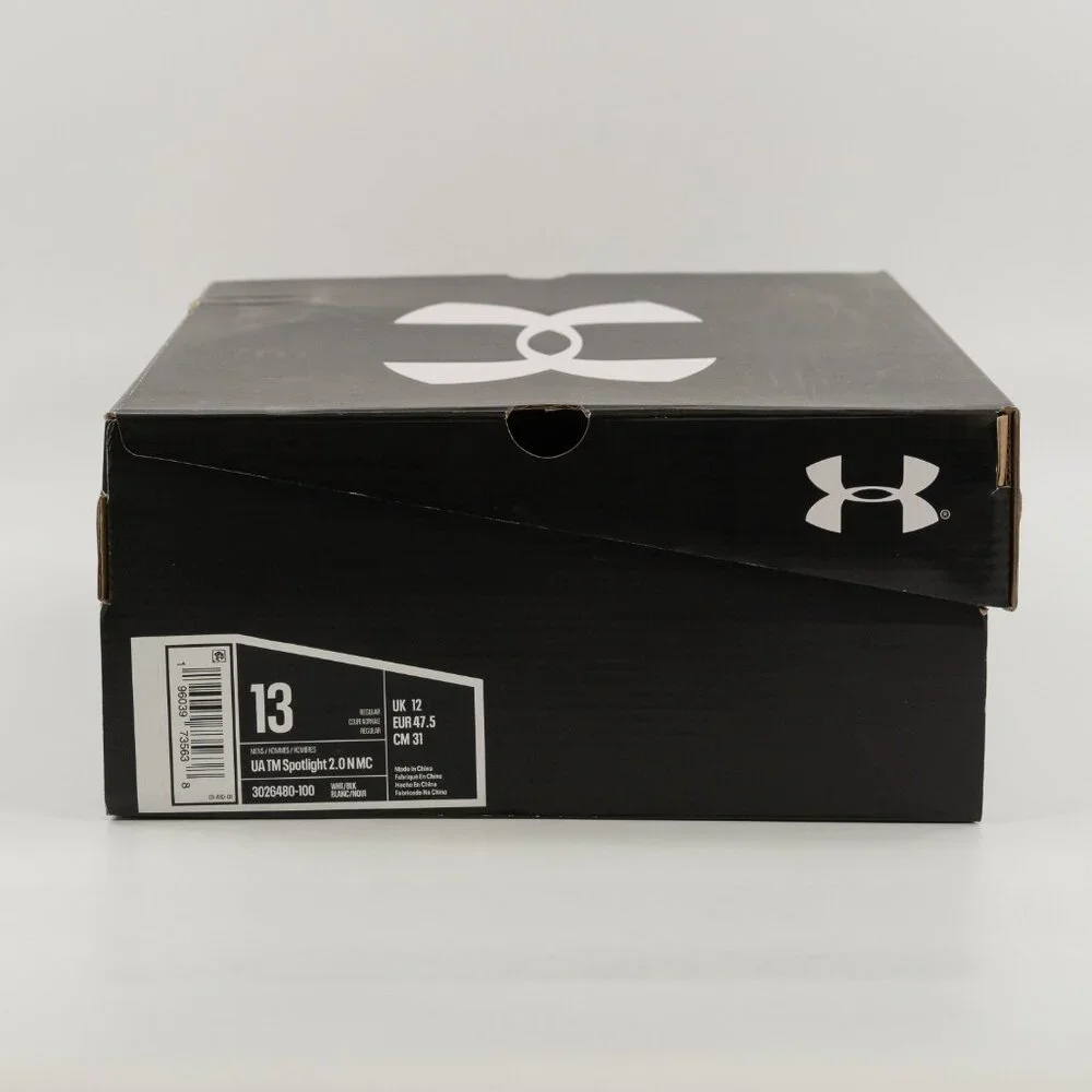 Under Armour Team Spotlight 2.0 N MC 3026480-100 Football Cleats size 10 - 14